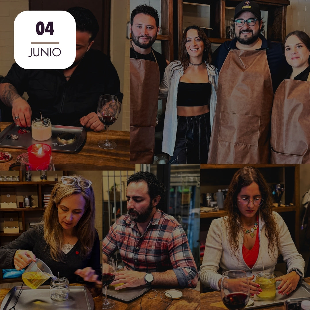 Crea tu Vela Aromática e Intenciónala (04 Junio)