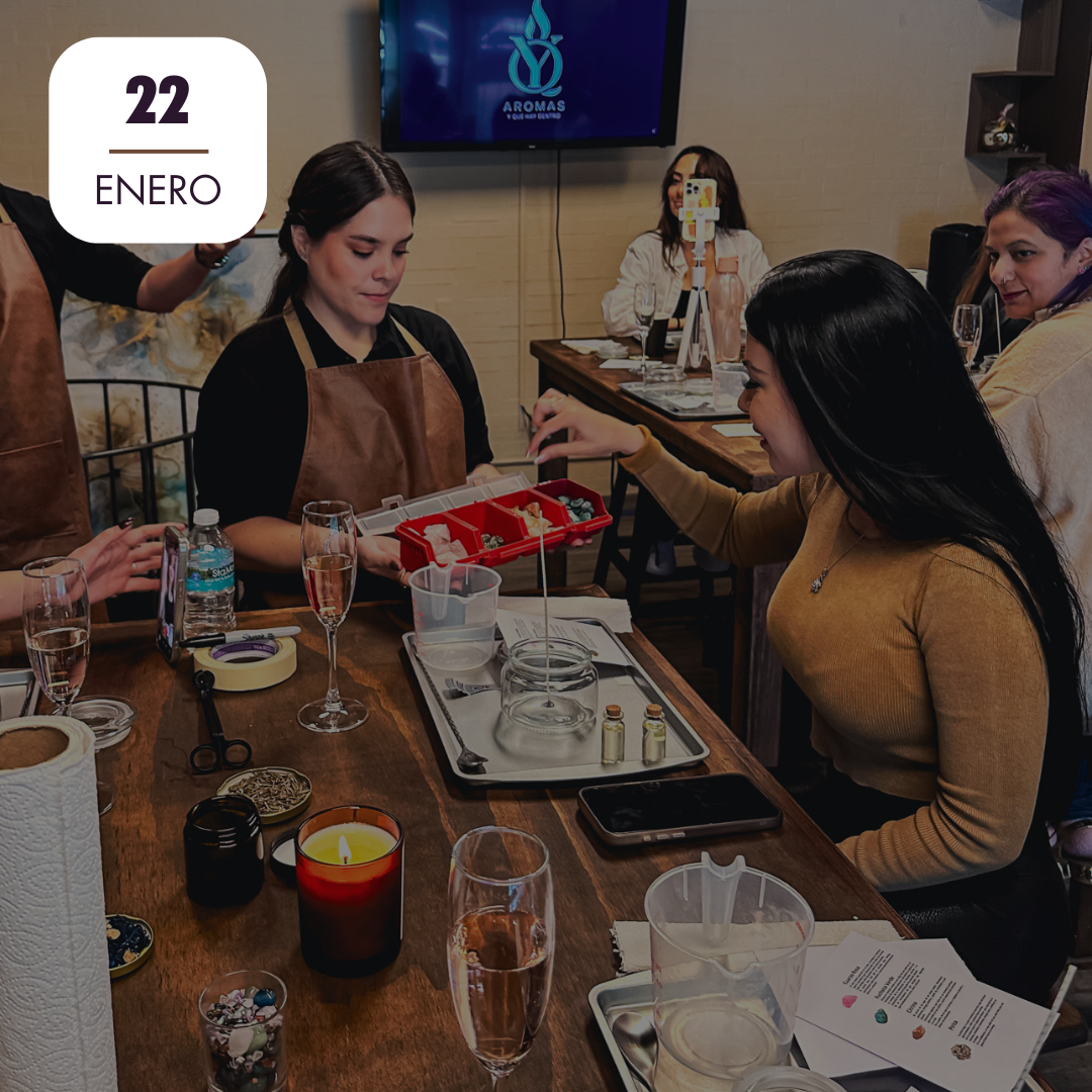 Taller - Crea tu Vela Aromática e Intenciónala (22 Enero)