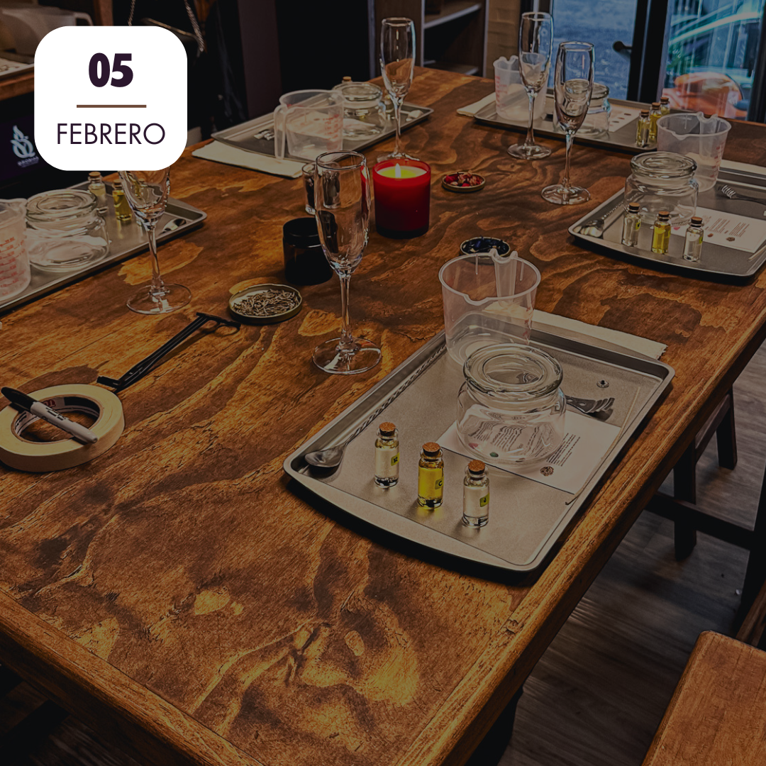Crea tu Vela Aromática e Intenciónala (05 de Febrero)