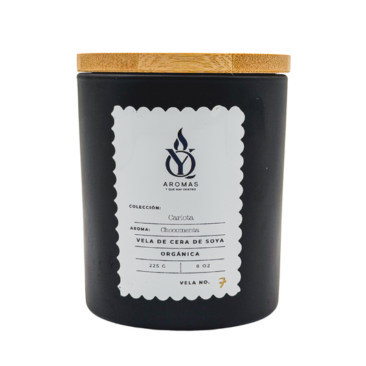 Vela con Aroma a Chocomenta